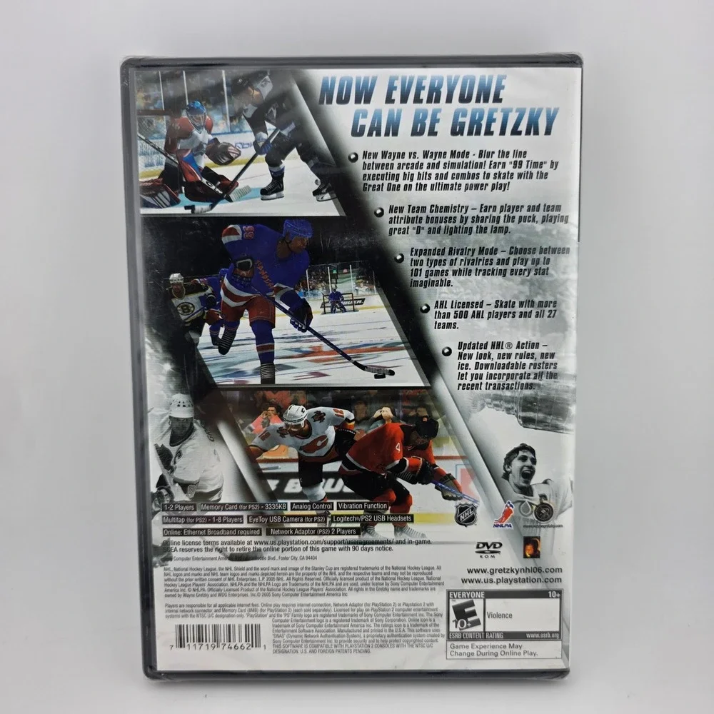 Sony Gretzky NHL 06 PlayStation 2 PS2 Video Game New Sealed